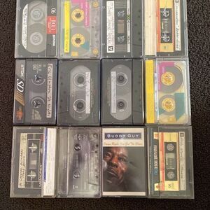 Blues Dozen Vintage Cassette Tapes Mixtapes The Big Chill Newport Jazz Festival